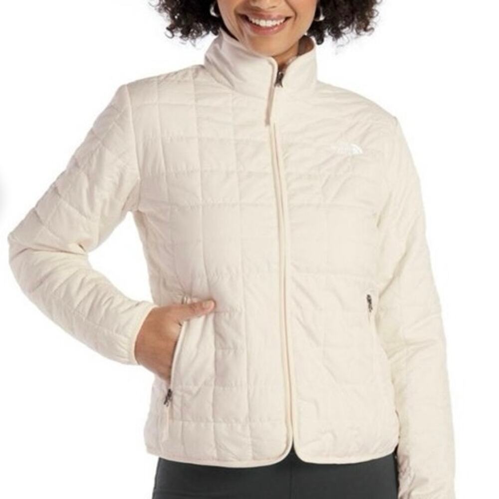 The North Face Women’s Size XL Junction Jacket White Dune FLAW